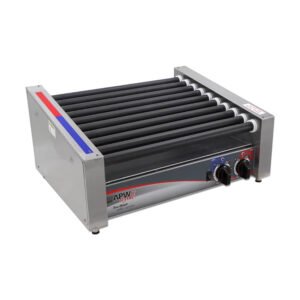 APW Wyott HRS-31S X*PERT™ 30 Hot Dog Roller Grill w/ Manual Controls - Slanted Top, 120v