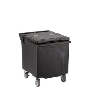Carlisle 125 lb Cateraide™ Insulated Mobile Ice Caddy - Plastic, Black (IC225003)