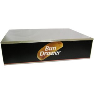 Winco 65020 Hot Dog Bun Box w/ (104) Bun Capacity