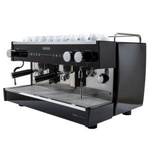 Gaggia Semi Automatic Espresso Machine w/ (2) Groups & (2) Steam Wands - 220v/1ph (VETRO 2G STD)