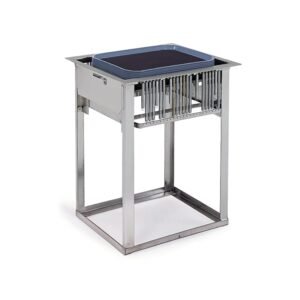 Lakeside 976 Drop-In Tray Dispenser w/ Self-Leveling Tube, (150) 14" x 18"