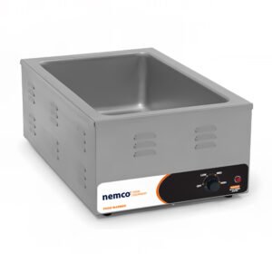 Nemco 6055A Countertop Food Warmer - Wet w/ (1) Full Size Pan Wells, 120v
