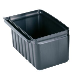 Cambro BC331KDSH110 2 1/2 gal Silverware Holder - KD Service Cart, Black