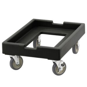 Cambro CD1826PDB110 Camdolly® for Pizza Dough Boxes w/ 300 lb Capacity, Black