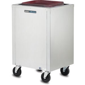 Dinex DXPIDT2E1520 Enclosed Mobile Tray Dispenser w/ 300 Tray Capacity, 15" x 20"