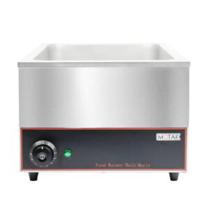 MoTak MBM16 Countertop Food Warmer - Wet w/ (1) Full Size Pan Wells, 120v