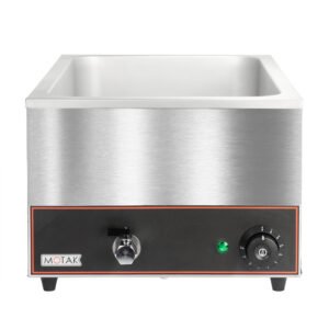 MoTak MBM16F Countertop Food Warmer - Wet w/ (1) Full Size Pan Wells, 120v
