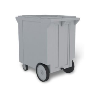 Kloppenberg 250 lb Insulated Mobile Ice Caddy - Polyethylene, Gray (PCC-250)