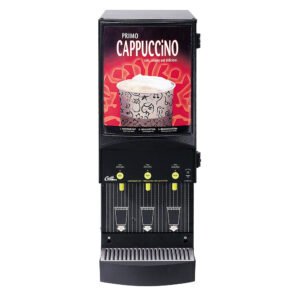 Curtis CAFEPC3CS10000 Cappuccino Machine w/ (1) 4 lb Hopper & (3) Dispenser, 120v