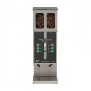 Curtis ILGD-10 Automatic Coffee Grinder w/ 15 lb Hoppers Capacity - 120v